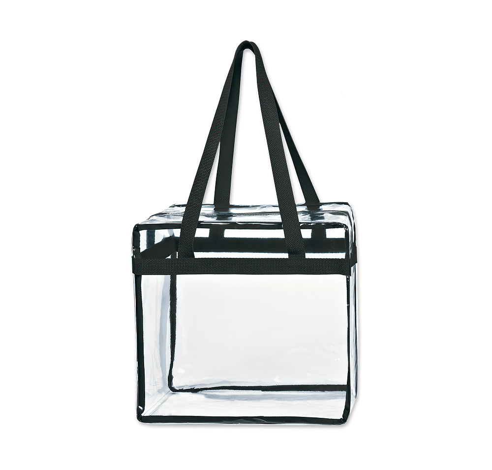 Clear EVA Zippered Tote Bag-default