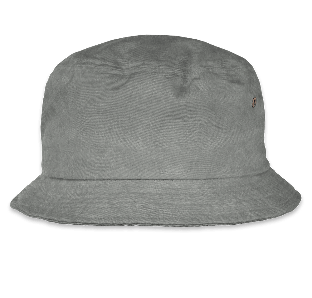 Mega Cap Pigment Dyed Twill Washed Bucket Hat-default