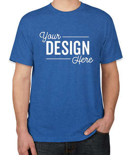Next Level USA-Made Tri-Blend T-shirt - Color: Vintage Royal