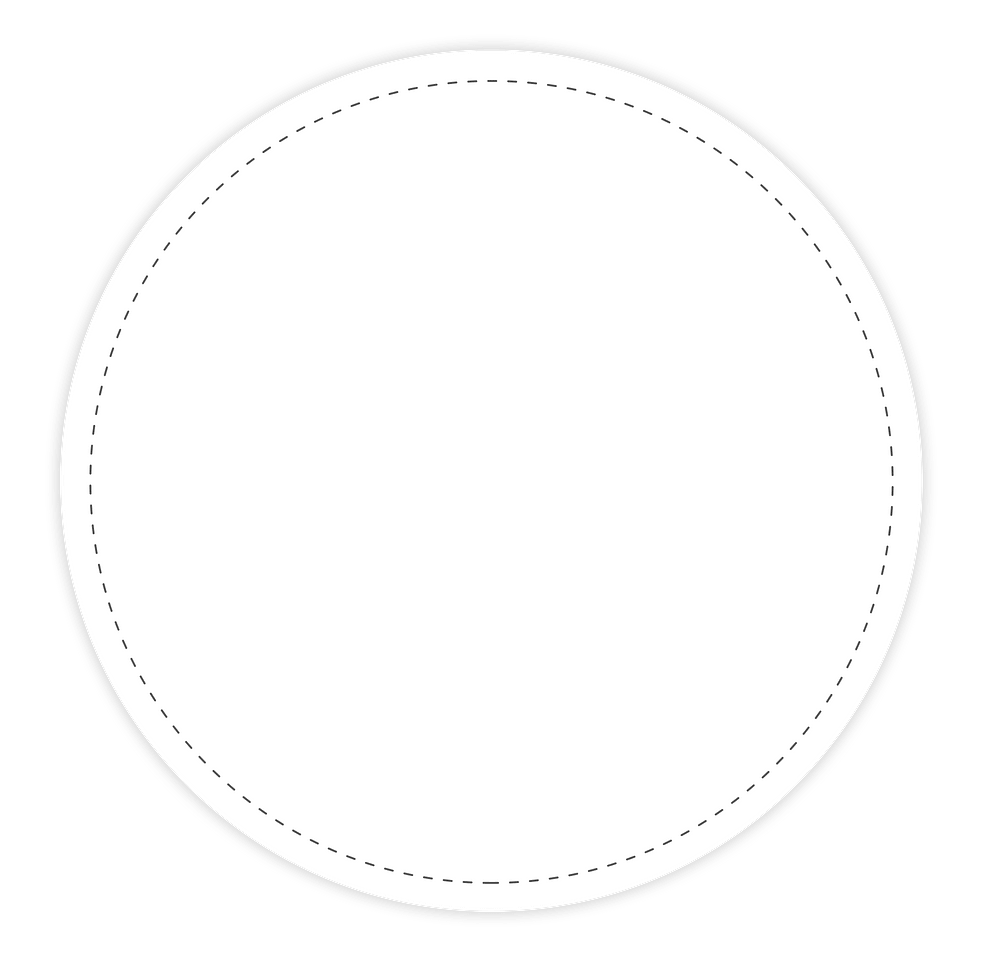 Full Color 4 in. Circle Magnet-default