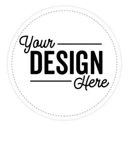 Full Color 4 in. Circle Magnet - Color: White