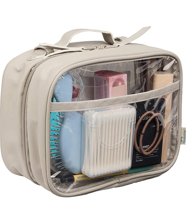 Full Color Wellable Clear Travel Case