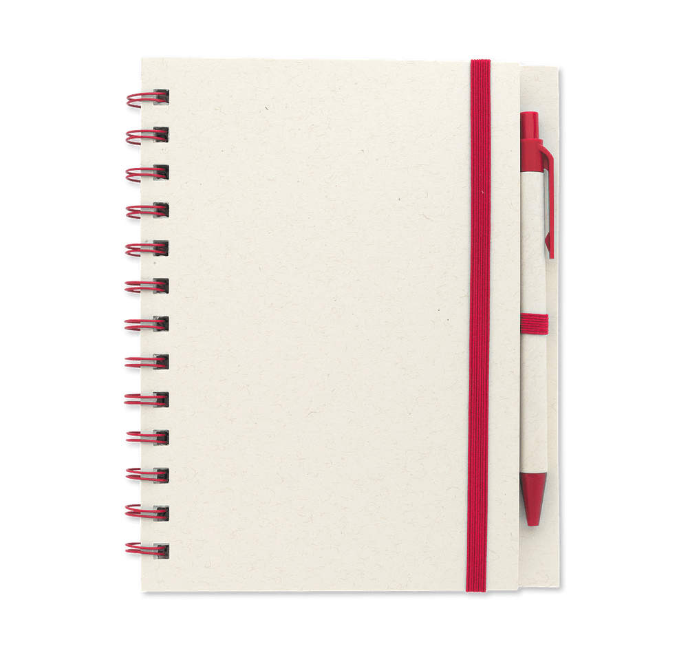 BoC Recycled Spiral Notebook with Pen-default