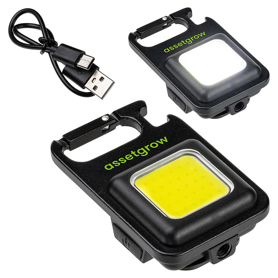 Best Buddy Tools Northstar Rechargeable COB Pocket Flashlight with Magnet & Stan