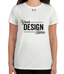 Under Armour Women's Locker Performance Shirt 2.0 - Color: White