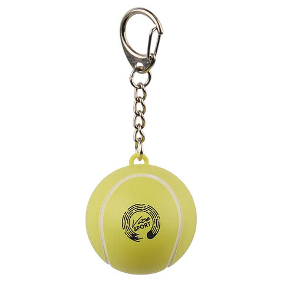Tennis SPF 15 Lip Balm Keychain in Yellow