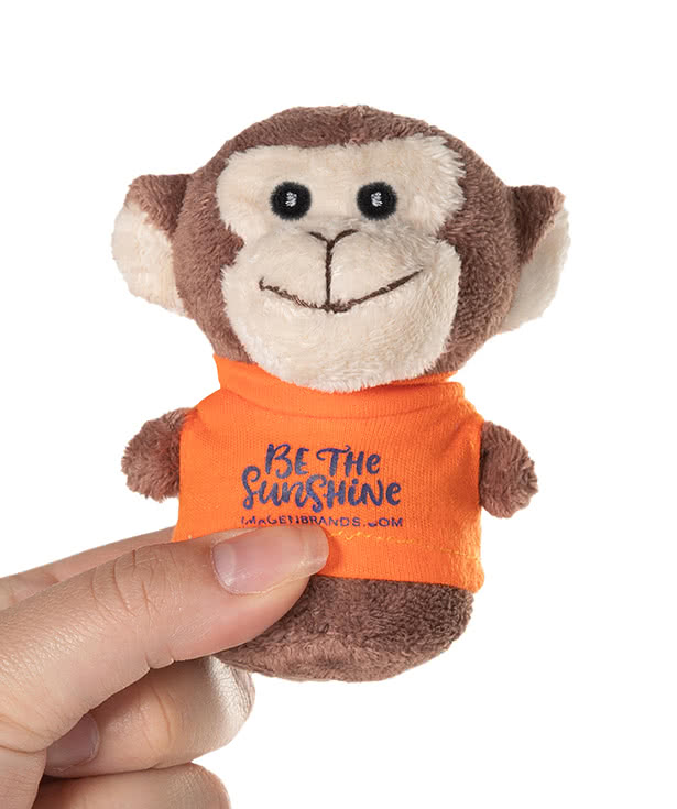 4" Shorty Monkey Plush Animal