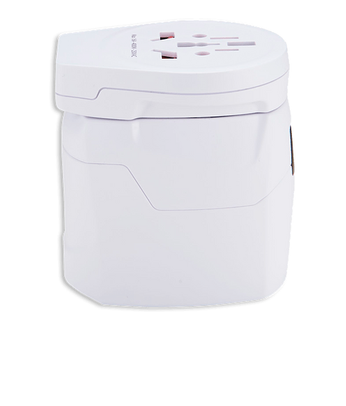 SKROSS USB World Travel Adapter PRO in White