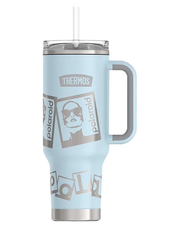 40 oz. Thermos Stainless Steel Cup Holder Tumbler