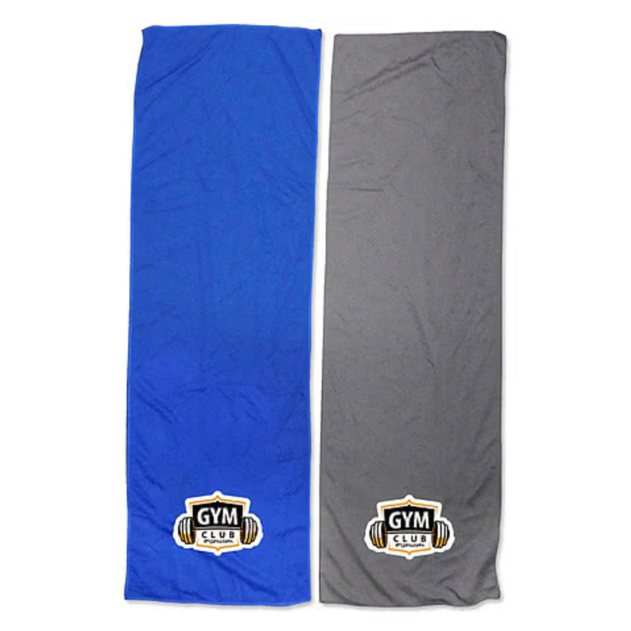 Krienes Sport Cooling Towel in Grey / Black