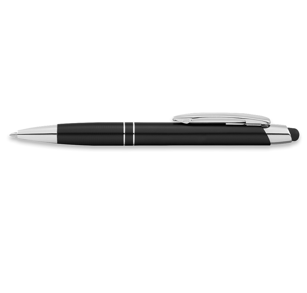 Laser Engraved Carson Ballpoint Stylus Pen (blue ink)-default