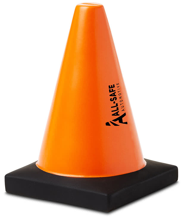 Construction Traffic Cone Shaped Stress Reliever