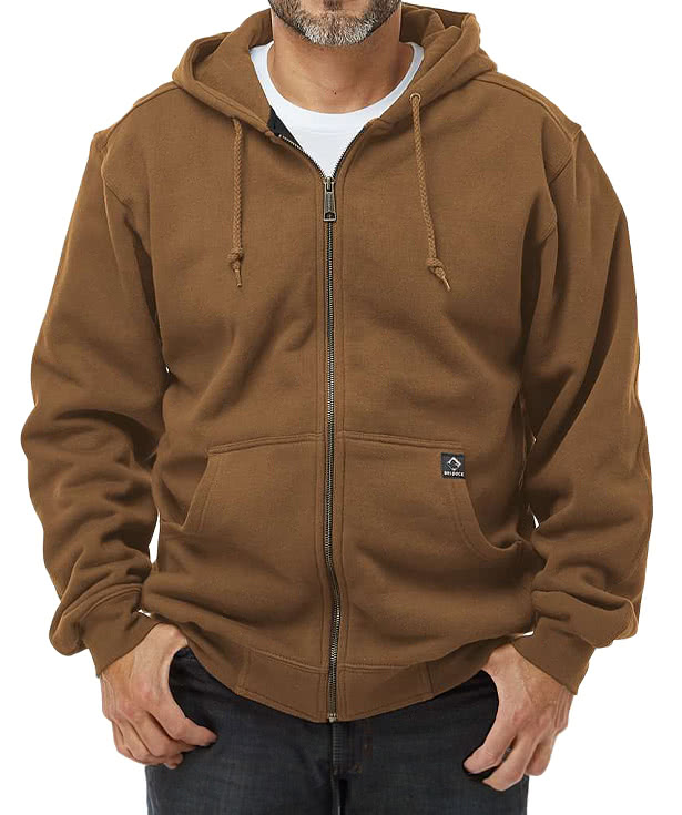 Dri Duck Crossfire Heavyweight Power Fleece Zip Hoodie - Printed
