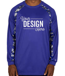 Badger Digital Camo Long Sleeve Performance Shirt