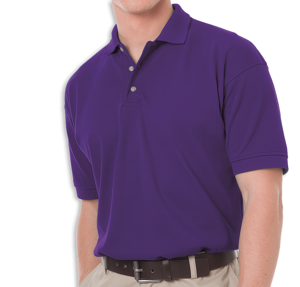 Blue Generation Cotton Pique Polo - Embroidered-default