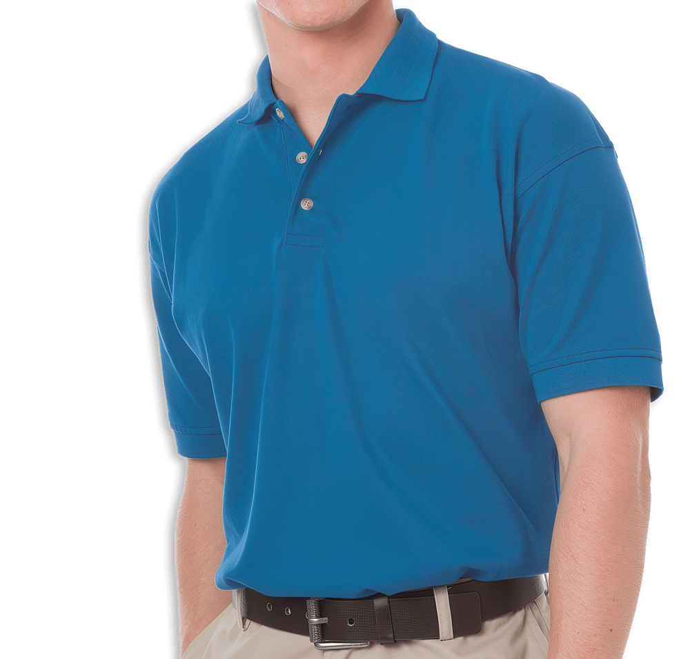 Blue Generation Cotton Pique Polo - Embroidered-default