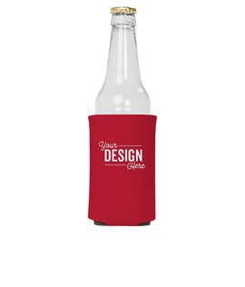 Foldable Bottle Cooler - Color: Red
