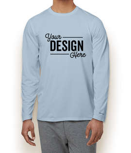 Paragon Aruba Extreme UPF 50 Long Sleeve Performance Blend Shirt - Color: Blue Mist