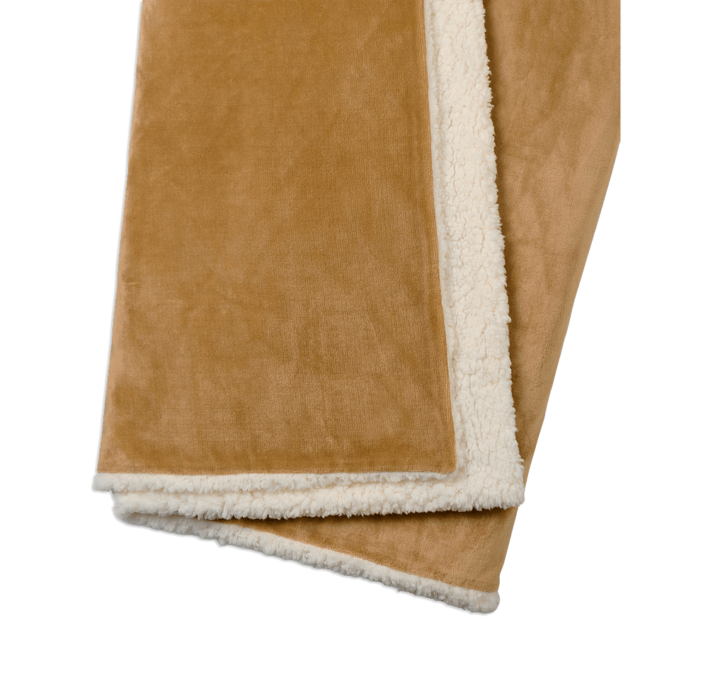Laser Engraved Mink Sherpa Blanket-default