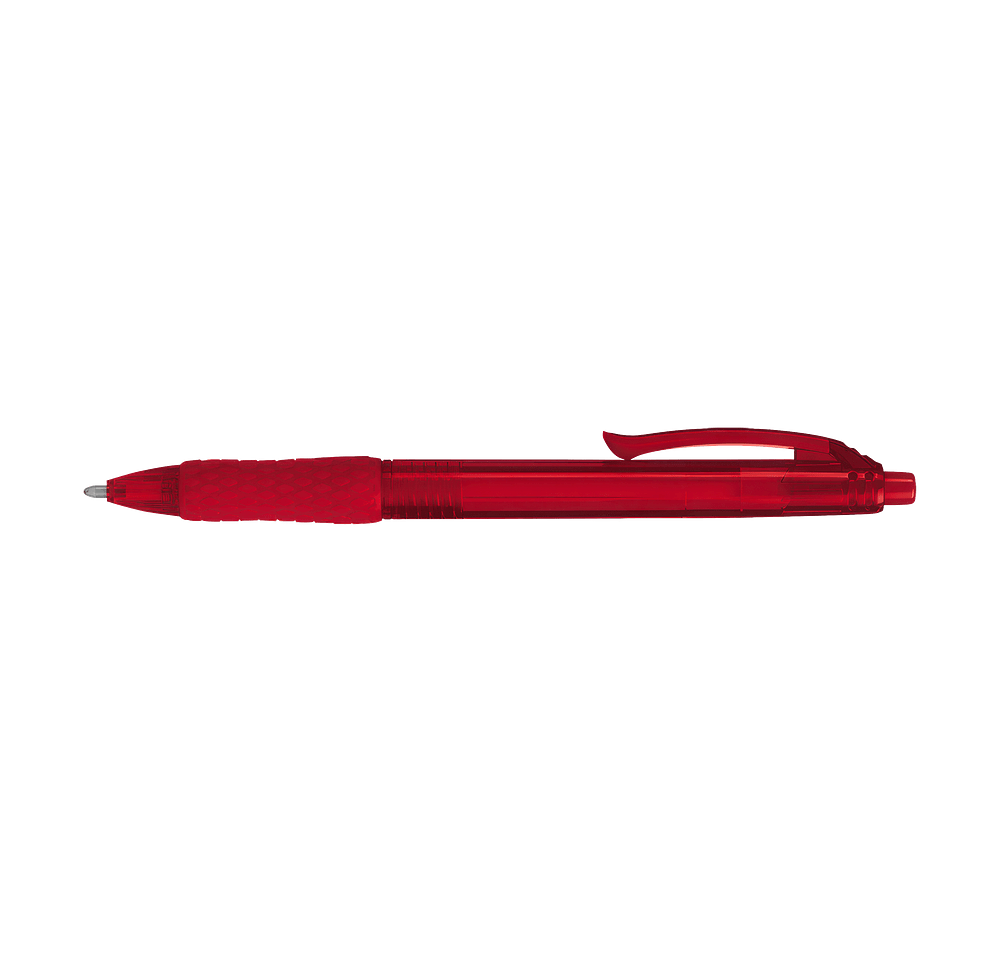 Vortex Recycled Translucent Ballpoint Pen (black ink)-default