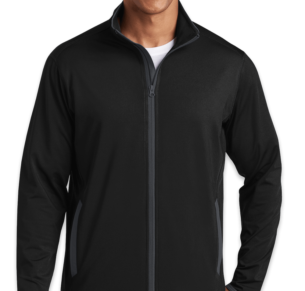 Sport-Tek Sport-Wick Stretch Full Zip Jacket-default