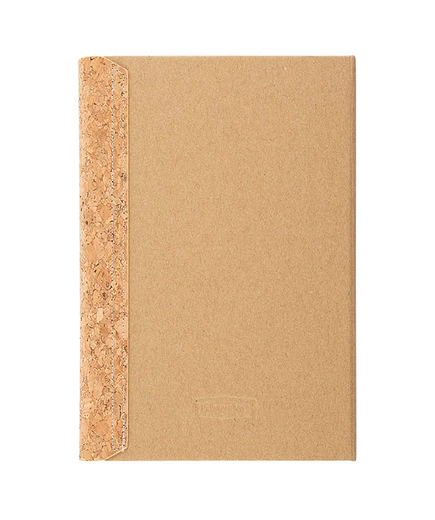 JournalBooks ® Debossed Cork & Craft Hard Cover Notebook