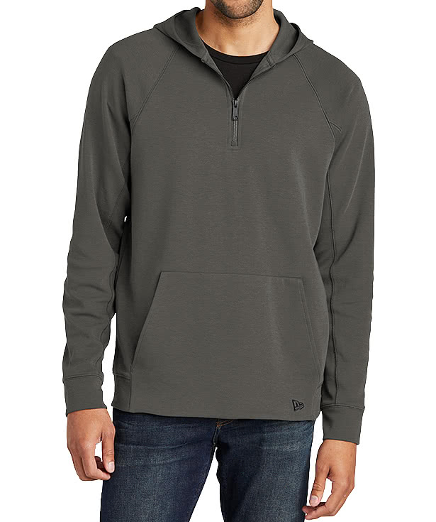 New Era STS Hooded Quarter Zip Sweatshirt