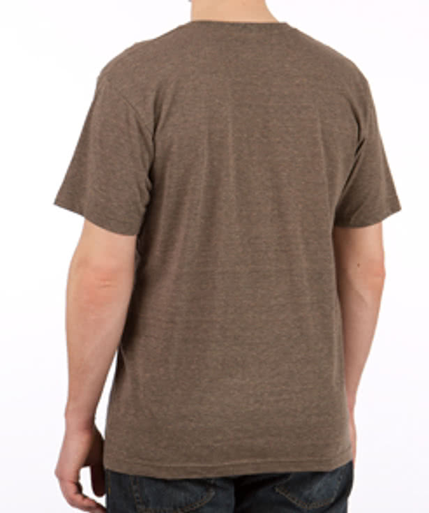 American Apparel USA-Made Tri-Blend V-Neck T-shirt