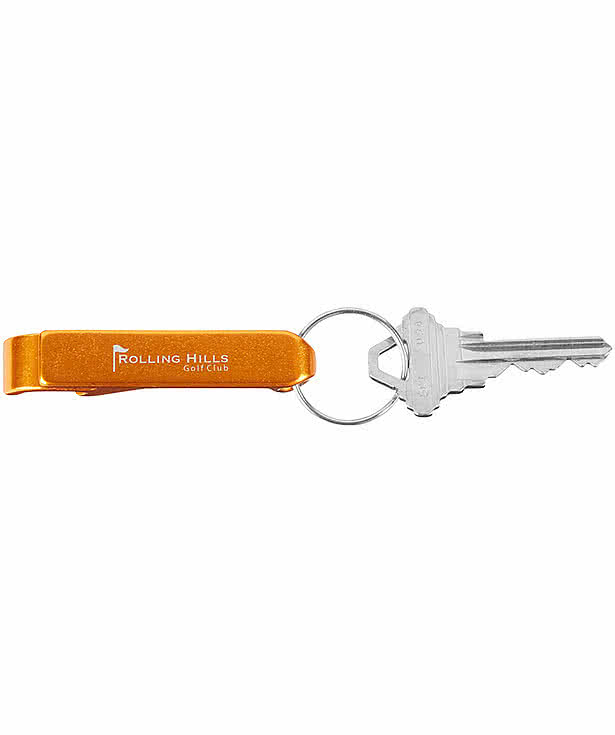 Laser Engraved Bottle Opener Keychain
