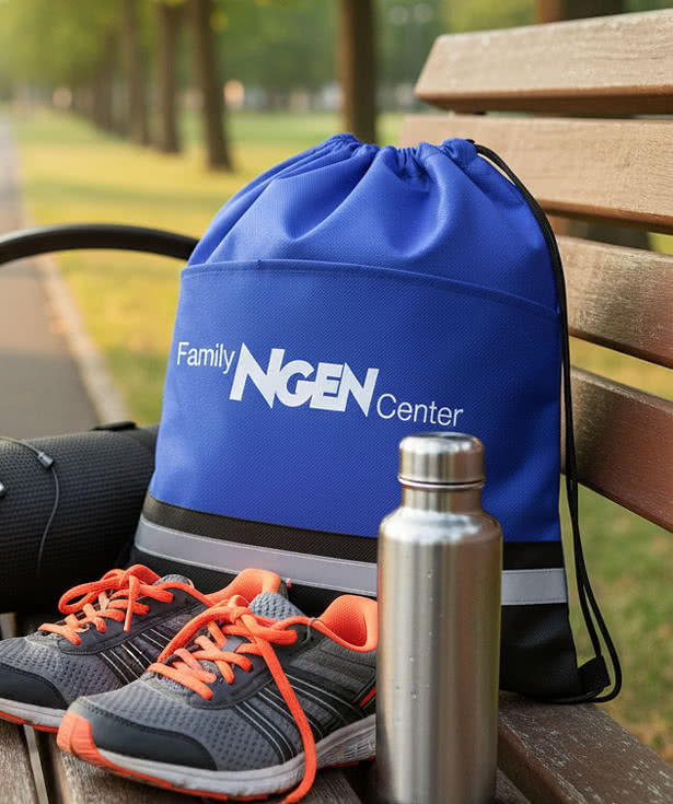 Safety Non-Woven Drawstring Bag