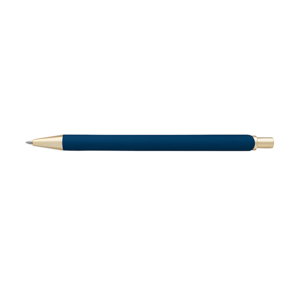 Renewal Gold Trim Recycled Gel Pen (black ink)-default