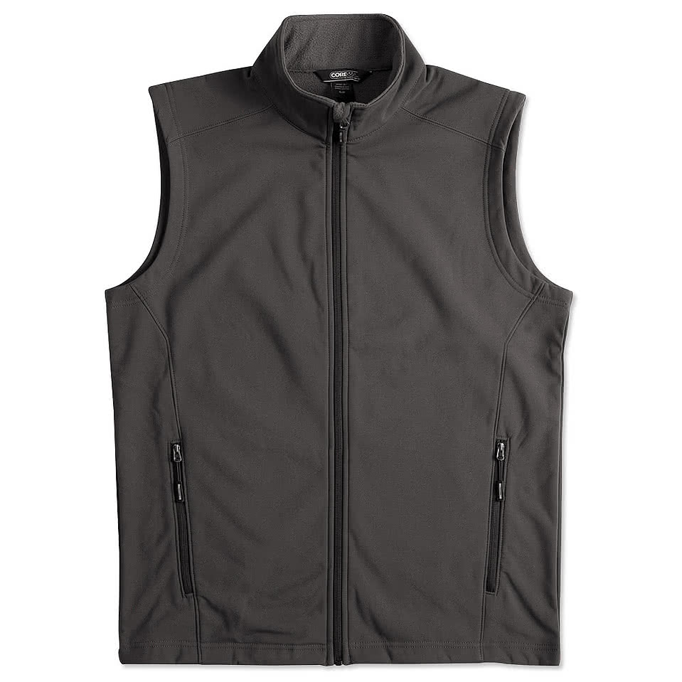 Core 365 Fleece Lined Soft Shell Vest - Printed