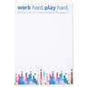 Full Color Souvenir 5" x 7" Scratch Pad - 50 sheets/pad (Case of 250)