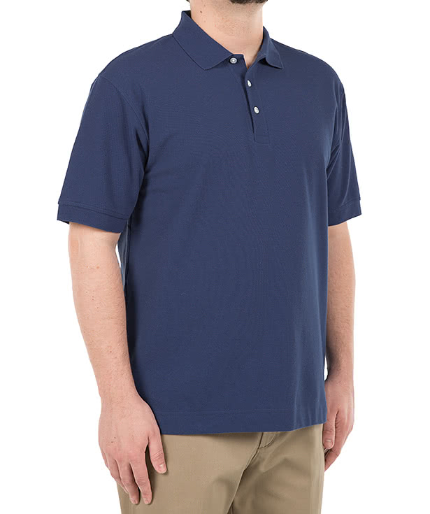 Devon & Jones Pima Pique Polo - Printed