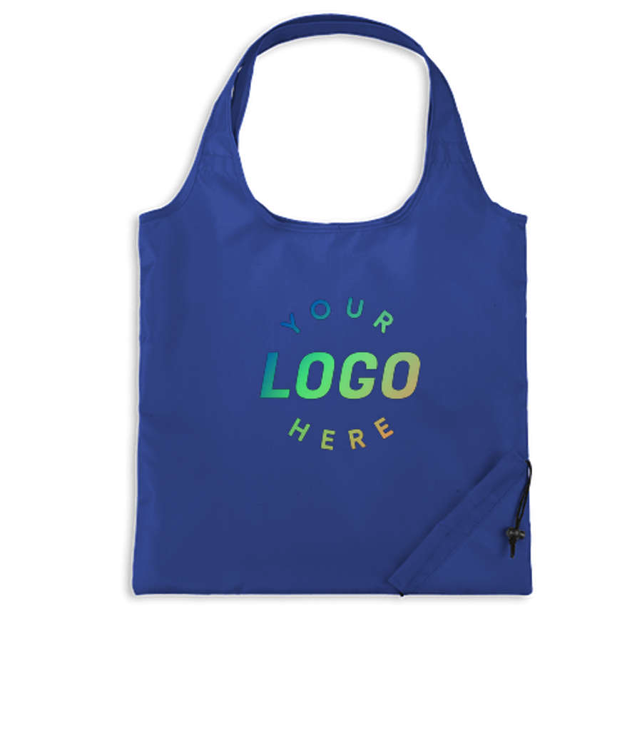 Bungalow Foldaway Shopper Tote Bag in Royal