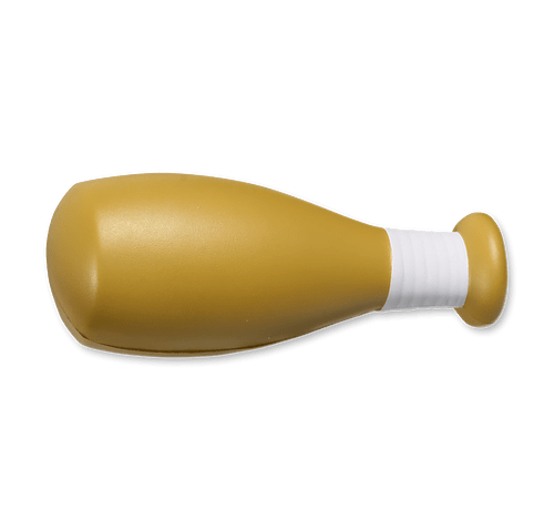 Baseball Bat Stress Reliever in Brown