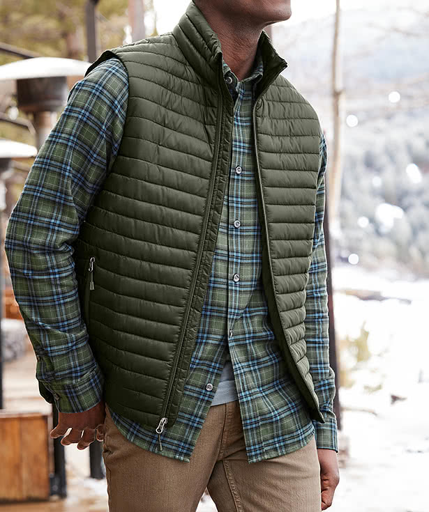 Custom Eddie Bauer Quilted Insulated Vest - Design Vests Online at