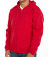 Hanes EcoSmart 50/50 Zip Hoodie - Embroidered