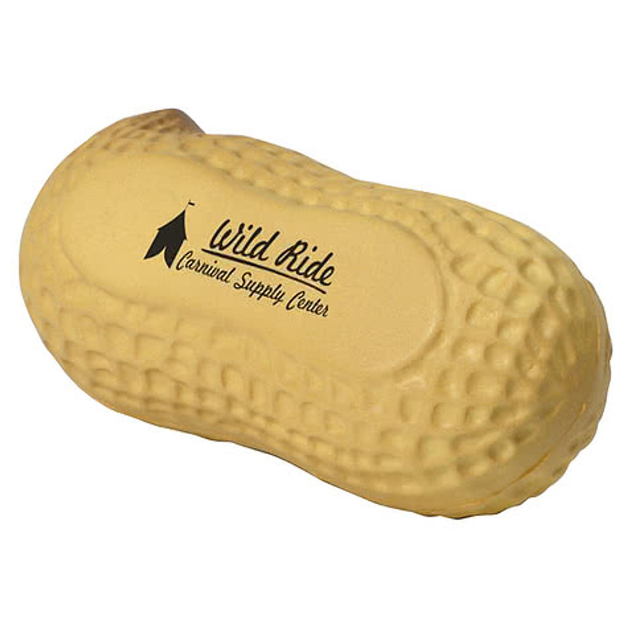Peanut Stress Reliever in Tan