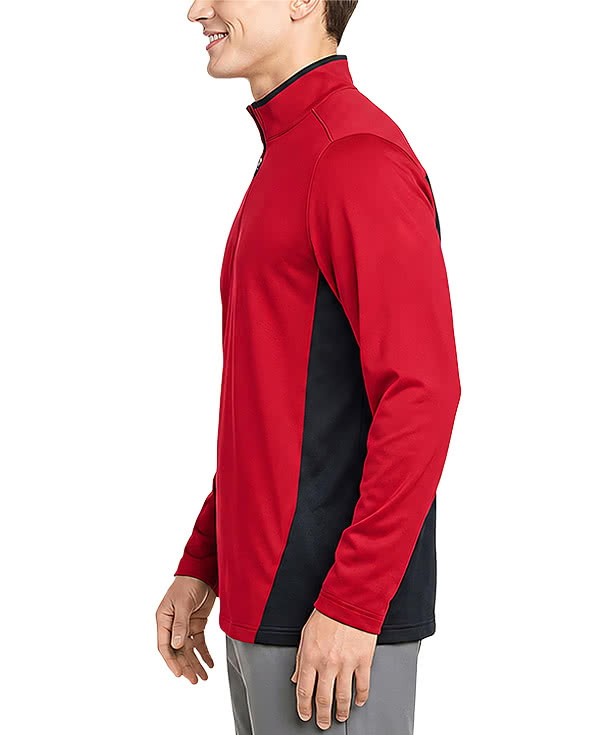 Harriton Flash Snag Protection Plus Quarter Zip Performance Shirt