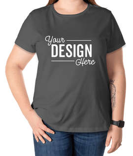 District Women's Perfect Weight T-shirt - Color: Charcoal