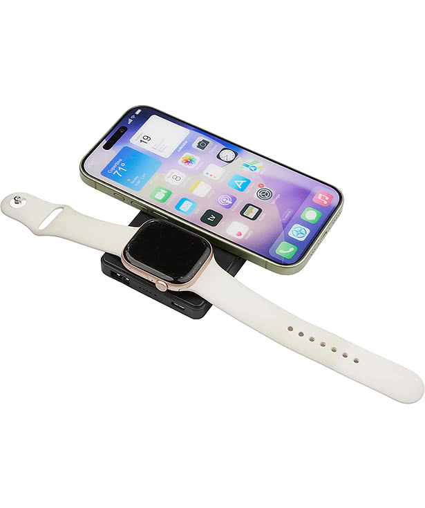 4,000mAh MagClick PowerBank with iWatch Charger