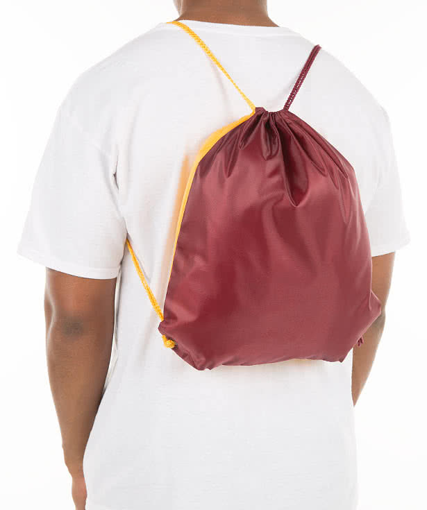 Spirit Two-Tone Drawstring Bag