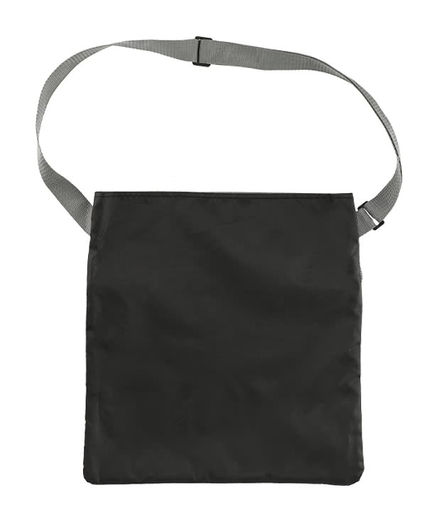 Double Heather Recycled Crossbody Tote Bag