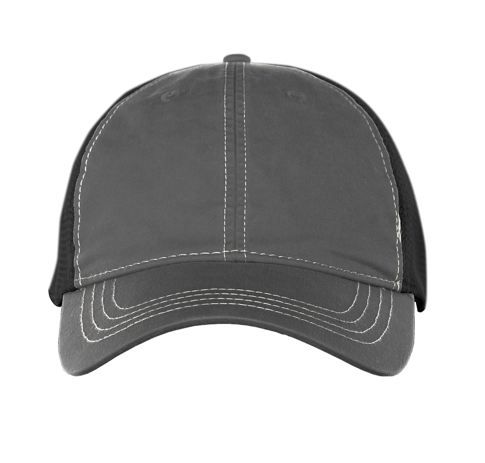 Pacific Headwear Vintage Snapback Trucker Hat-default