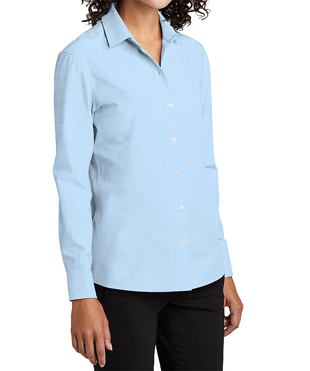 Mercer+Mettle Women's Stretch Woven Long Sleeve Shirt