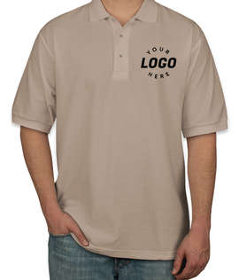 Port Authority Silk Touch Polo - Color: Stone