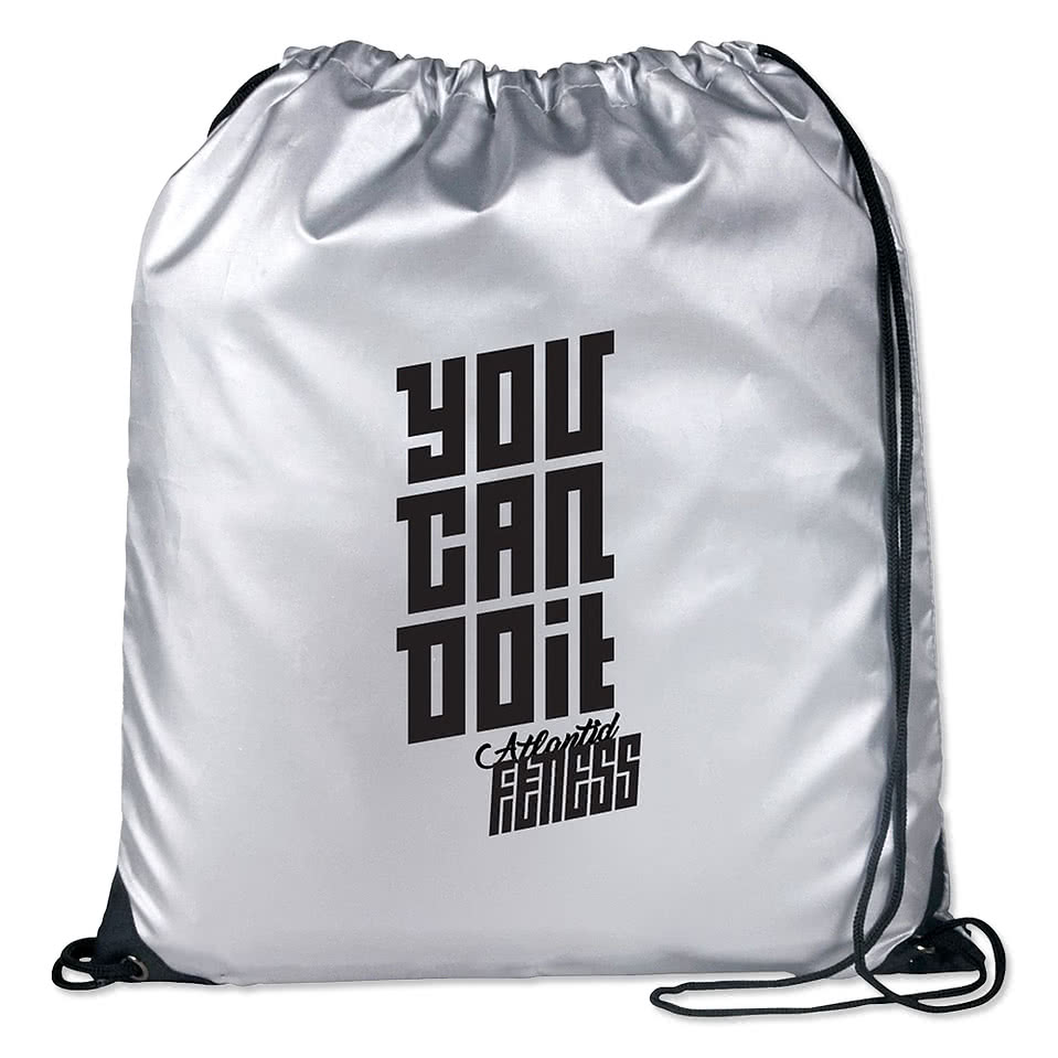 Oriole Reflective Drawstring Bag