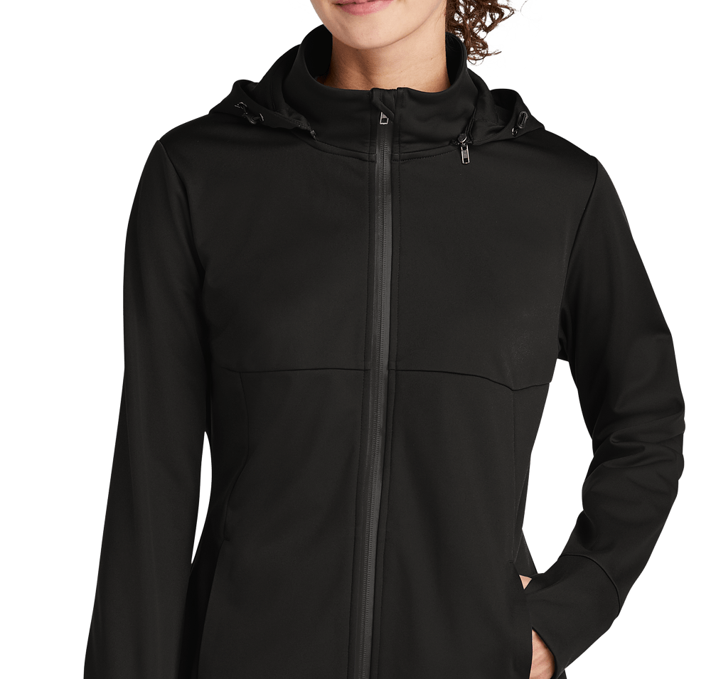 Sport-Tek Women's Hooded Soft Shell Jacket-default