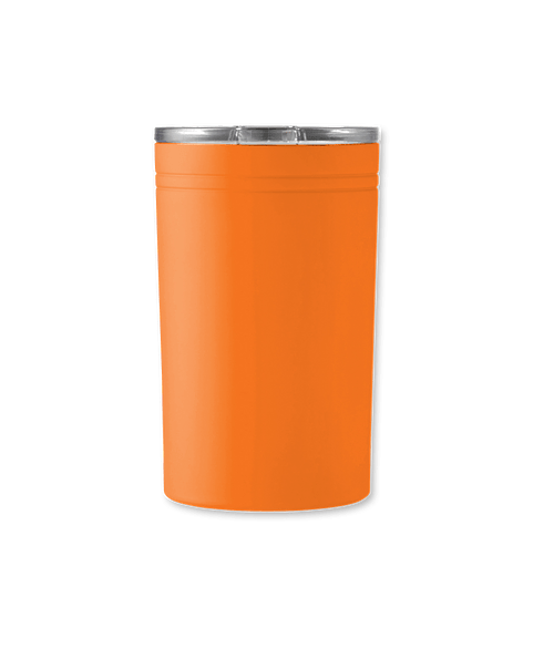 Laser Engraved 11 oz. Sherpa Tumbler and Can Insulator in Orange